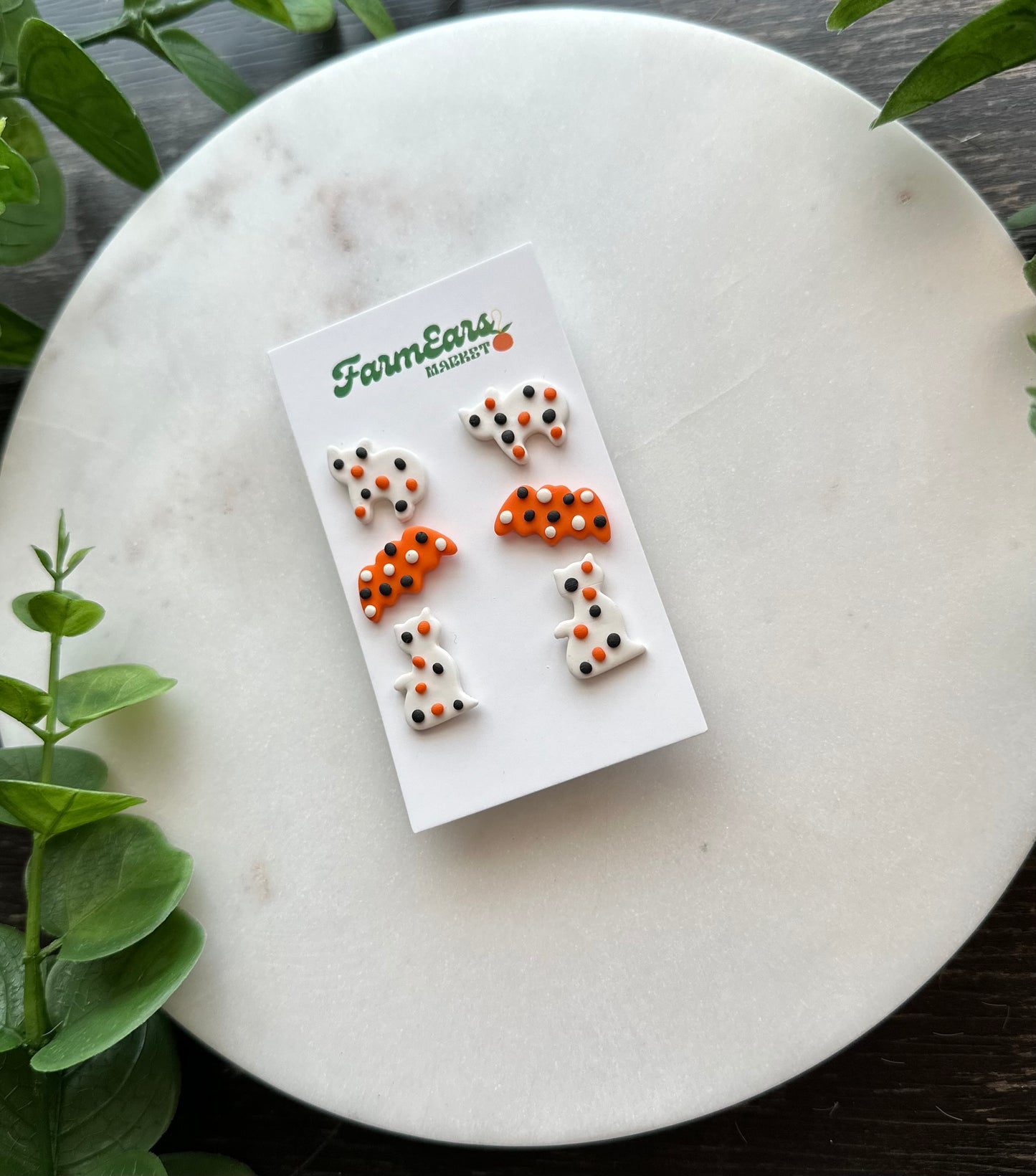 Animal Cookie Studs